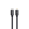 Telforceone Maxlife MXUC-12 cable USB-C - Lightning 2,0 m 27W juodas