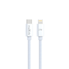 Telforceone Maxlife MXUC-12 cable USB-C - Lightning 2,0 m 27W baltas