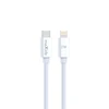 Telforceone Maxlife MXUC-12 laidas USB-C - Lightning 1,0 m 27W baltas