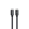 Telforceone Maxlife MXUC-12 cable USB-C - USB-C 1,0 m 60W juodas