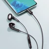 Maxlife su laidu ausinės MXEP-04 USB-C juodos spalvos