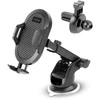 Telforceone Maxlife universal car holder for windshield and air vent MXCH-17 juodas