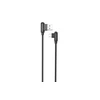 Maxximus Kabelis MX CORNER FAST CHARGE MICRO USB 2.4A / 1m, juodos spalvos