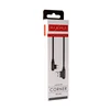 Maxximus Kabelis MX CORNER FAST CHARGE MICRO USB 2.4A / 1m, juodos spalvos