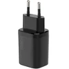Maxximus SIENINIS ĮKROVIKLIS MX CARBON 30W PD+QC USB-A+C Juodas