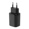 Maxximus įkroviklio įkrovimas. tinklą. MX Carbon 30W PD+QC, USB-A+C Juodas