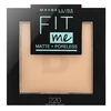 Maybelline Fit Me Matte &amp; Poreless Powder 220 Natural veido pudra