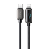 Mcdodo CA-2630 USB-C prie Lightning laidas, 36 W, LED ekranas, 1.2 m