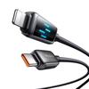 Mcdodo CA-2630 USB-C prie Lightning laidas, 36 W, LED ekranas, 1.2 m