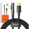 McDodo CA-3390 36 W 1.2 m USB-C prie Lightning kampo kabelio (juodas)