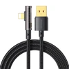 Mcdodo CA-3511 USB į žaibo prizmę 90 laipsnių kabelis, 1.8 m (juodas)