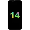 Mecanico Soft OLED Screen Incell for Iphone 14 juodas with frame (Support IC Transplant)
