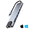 Media_Tech USB adapteris – MEDIA-TECH 8-in-1 Giga LAN MT5046