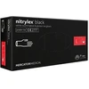 Mercator Cimdi nitrila Nitrylex PF, melni, bez pūdera, L izm., 100gab