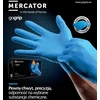 Rękawice Mercator Medical Nitrilo pirštinės GoGrip juodas, dydis L, 50 vnt.