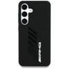 Mercedes AMG Oversize Rhombs MagSafe Samsung Galaxy S25 dėklas telefonui juodos spalvos