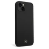 Mercedes Benz Apple iPhone 14 plus Mercedes dėklas Silicone juodos spalvos