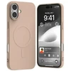 Dėklas Mercury MagSafe Semi-Silicone Apple iPhone 16 Plus 6,7″ rožinės spalvos sand
