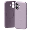Mercury Semi-Silicone MagSafe dėklas skirtas Apple iPhone 17 levandų spalvos