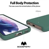Mercury silikoninis Apple iPhone 15 6.1" dėklas telefonui žalios spalvos