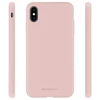 Dėklas Mercury silikoninis Apple iPhone 15 Pro 6,1" dėkals telefonui rožinės spalvos