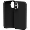 Mercury Silicone dėklas skirtas Apple iPhone 17 juodos spalvos