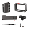Metalinis apsauginis dėklas su „Puluz“ rankena, skirtas DJI Osmo Action 5 Pro / Action 4 / Action 3