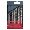 Grąžtas Metalo gręžimo rinkinys HSS-G 1,5-6,5 mm 13gb Proline