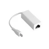 Tinklo kortelė MicroConnect microUSB - RJ-45 Baltas (USBMICROETHB)