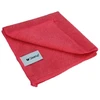 Microfiber cloths 250gsm, 30x30, 10 pcs. QLEANUP red
