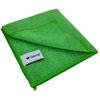 Microfiber cloths 250gsm, 30x30, 10 pcs. QLEANUP žalias