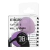MIMO Set of 2 Mini Sponges Violetinė makiažo kempinėlių rinkinys, 2 vnt.
