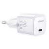 Įkroviklis Joyroom JR-TCF02 20W USB-C + USB-C iki Lightning kabelis 1,0m baltas