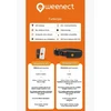 Mini GPS izsekotājs lieliem suņiem - Weenect Dog XT Juodas (bez kakla siksnas)