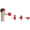 Mini pistolet do masażu 4smarts ACECOOL KungFu Boxer smėlio spalva