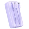 Joyroom JR-PBC07 20000mAh 30W mini power bank su USB-C and Lightning kabeliss - violetinės spalvos