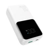 Mini power bank su integruotu kabeliss Joyroom JR-PBC06 30W 10000mAh – baltos spalvos