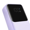 Joyroom JR-PBC07 20000mAh 30W mini power bank su USB-C and Lightning kabeliss - violetinės spalvos