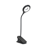 Mini Wozinsky Wireless LED Reading Lamp with Clip + USB-C Cable – Juodas