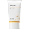 Missha All Around Safe Block Cotton Sun SPF 50+ matinį efektą suteikiantis veido kremas nuo saulės, 50 ml
