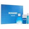 Setas Missoni: Wave EDT vyrams, 100 ml + Wave EDT vyrams, 10 ml + Wave apsauginis dezodoranto stikliukas vyrams, 75 ml