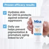 Mixa Nematomas kasdienis SPF 50 kremas nuo saulės - odos drėkiklis - 50 ml