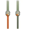 Dirželis Moft Sport do Apple Watch 40/41/42mm khaki žalias - sunrise