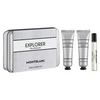 Mont Blanc Set Montblanc: Explorer Platinum Eau De Parfum For Men 7.5 ml + Explorer Platinum Hydrating Kreminis For Face, 30 ml + Explorer Platinum Hydrating Dušo želė All Skin Types, 30 ml