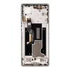 Dėklas Motorola Edge 50 Fusion LCD Ekranas + jutiklinis blokas + priekinis dangtelis Marshmallow Mėlyna (pakeitimų paketas)