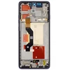 Motorola Edge 60 Pro LCD ekranas + lietimui jautrus skydelis + priekinis dangtelis, akinančiai mėlynas (pakeitimo paketas)