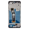 Dėklas „Motorola G04s“ LCD ekranas + lietimui jautrus skydelis + priekinis dangtelis, juodi (pakeitimo paketas)