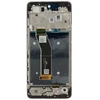 Motorola G24 LCD Ekranas + Touch Unit + Front Cover Juodas (Service Pack)