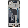 Motorola G56 LCD Ekranas + Touch Unit + Front Cover Dill Žalias (Service Pack)