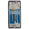 Dėklas Motorola G75 5G LCD Ekranas + Touch Unit + Front Cover Aqua Mėlyna (Service Pack)